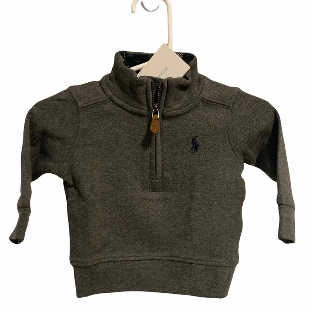 Polo Ralph Lauren Baby Boy Grey Sweater NWT - Picture 3 of 6